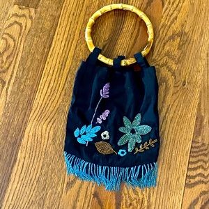 Nicole Miller silk bag